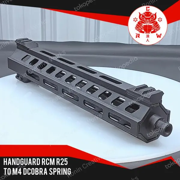 Handguard RCM 25 to Dcobra M4 Ris MLOK Spring D'Cobra M416 Upgrade